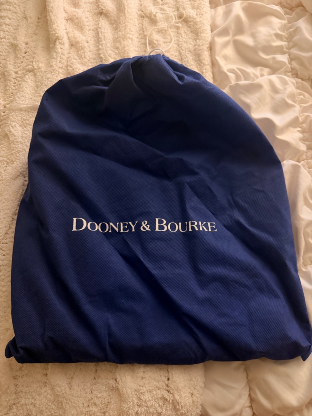 White Leather Dooney & Burke Hobo Bag - Picture 3 of 5